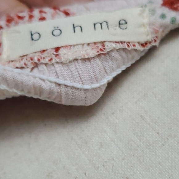 Bohme Floral Midi Dress Size Small